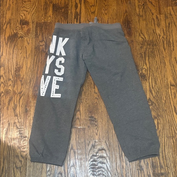 Victoria's Secret Gray and Pink Sweatpants - Picture 4 of 4